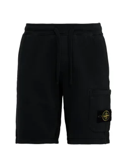 Logo cotton sweat shorts