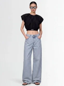Logo crop top