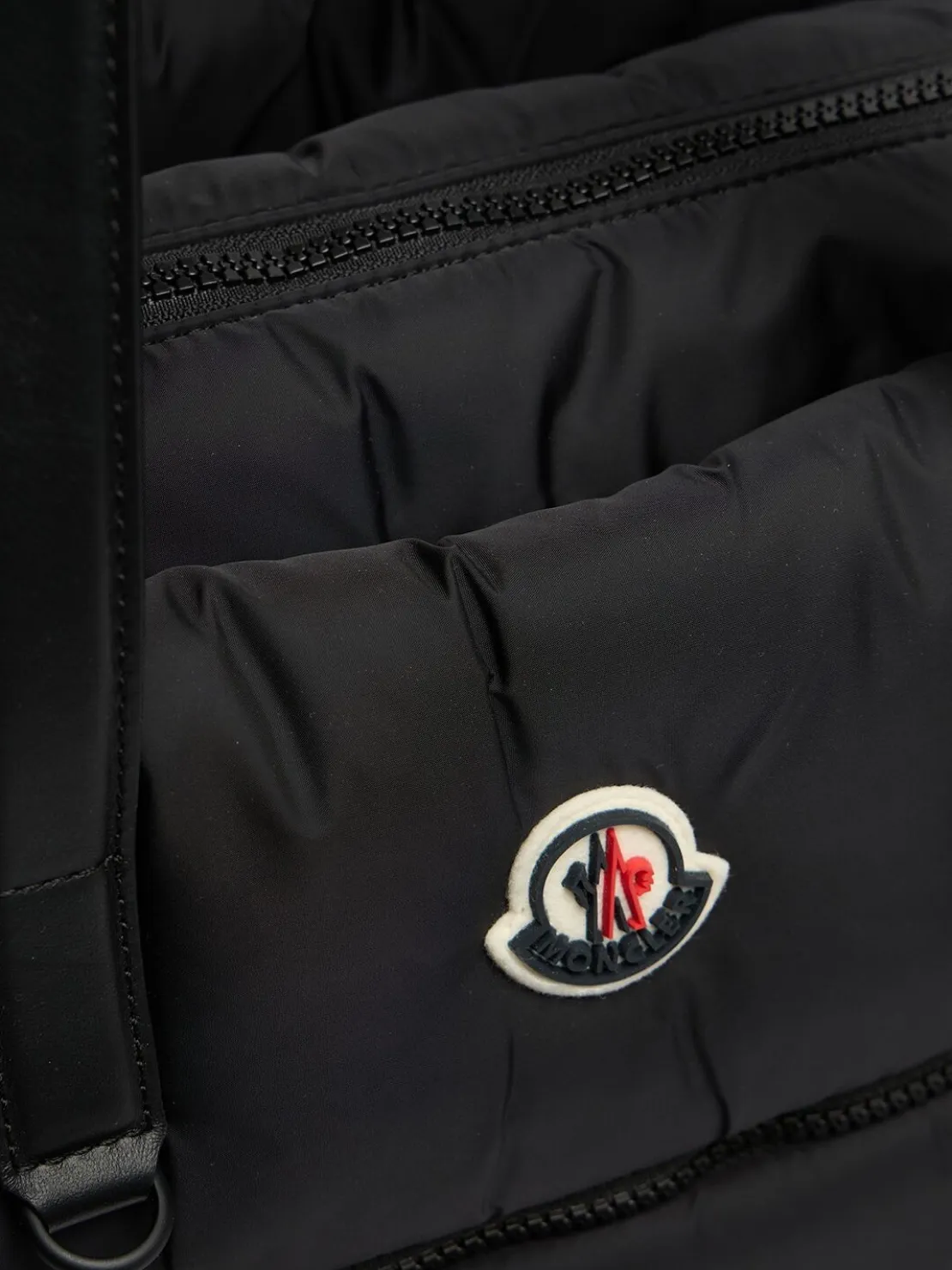 Logo nylon diaper bag