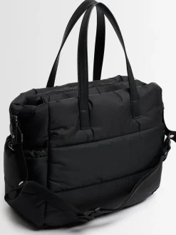 Logo nylon diaper bag