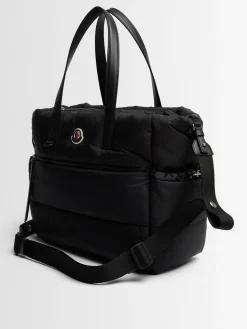 Logo nylon diaper bag