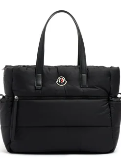 Logo nylon diaper bag