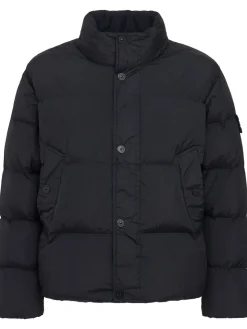 Logo nylon down jacket