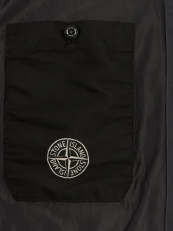 Logo nylon field jacket