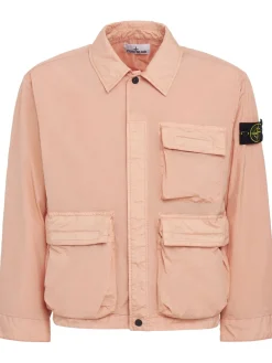 Logo nylon field jacket