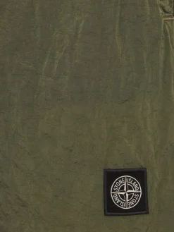 Logo nylon shorts