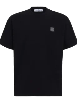 Logo patch cotton t-shirt