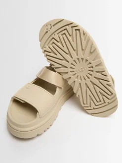 Logo print sandals