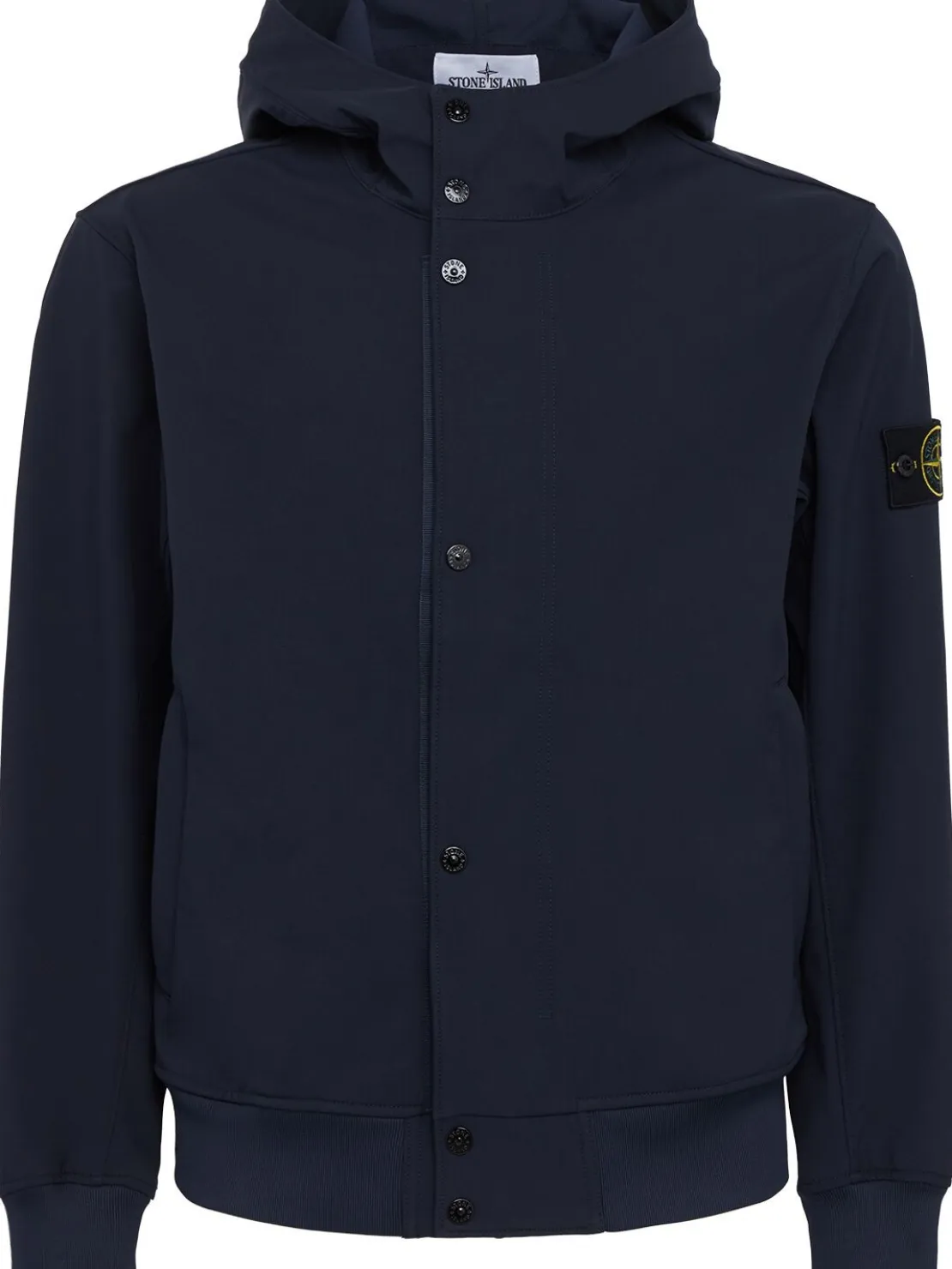Logo tech blend hooded jacket