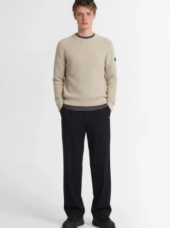 Logo virgin wool sweater