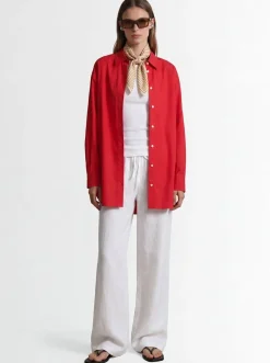 Long sleeve cotton shirt