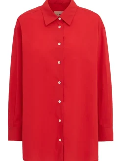 Long sleeve cotton shirt