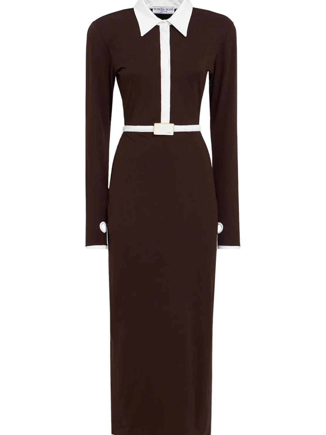 Long sleeved polo dress