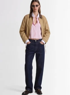 Loose fit denim jeans