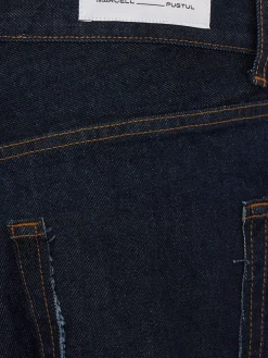 Loose fit denim jeans