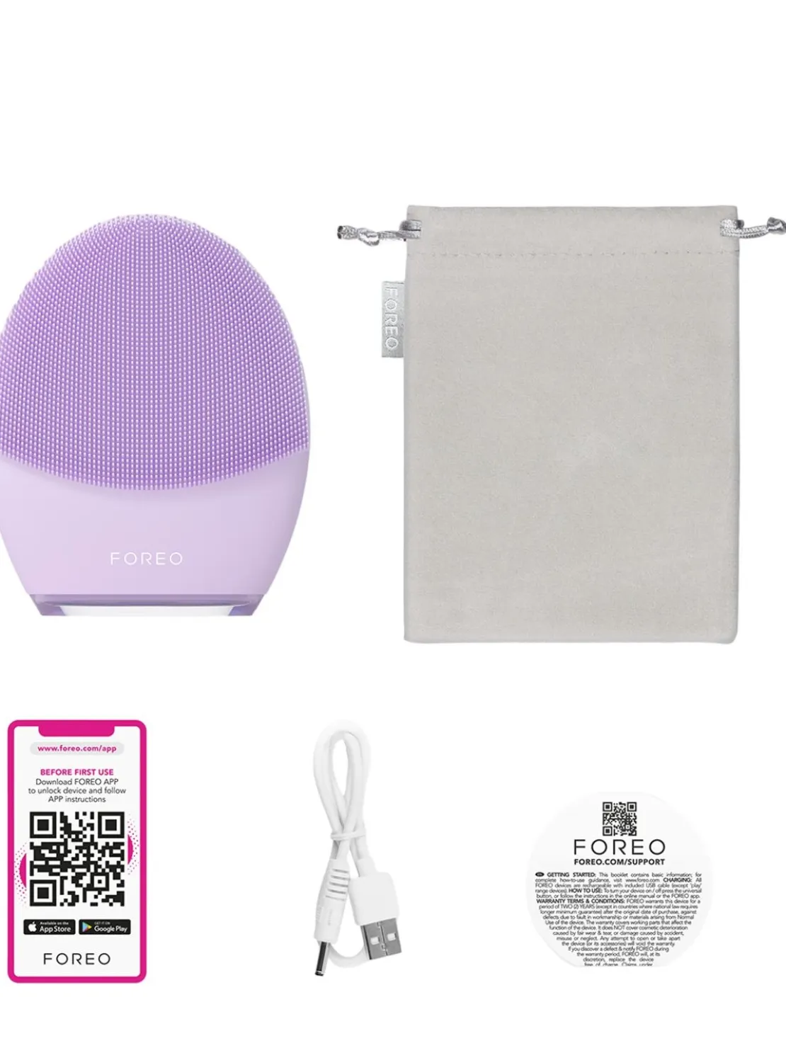 Luna 4 face cleansing device