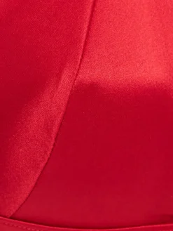 Luxe silk triangle bra