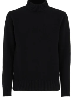 Maglia a collo alto in lana