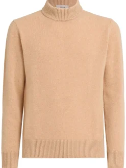 Maglia a collo alto in lana