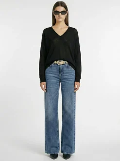 Maglia Aura in cashmere con scollo a V