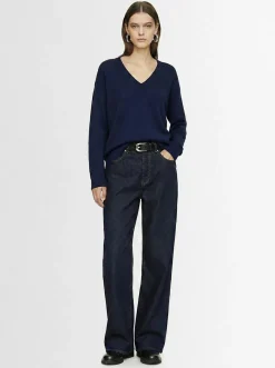 Maglia Aura in cashmere con scollo a V