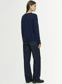 Maglia Aura in cashmere con scollo a V