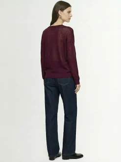 Maglia Aura in cashmere con scollo a V