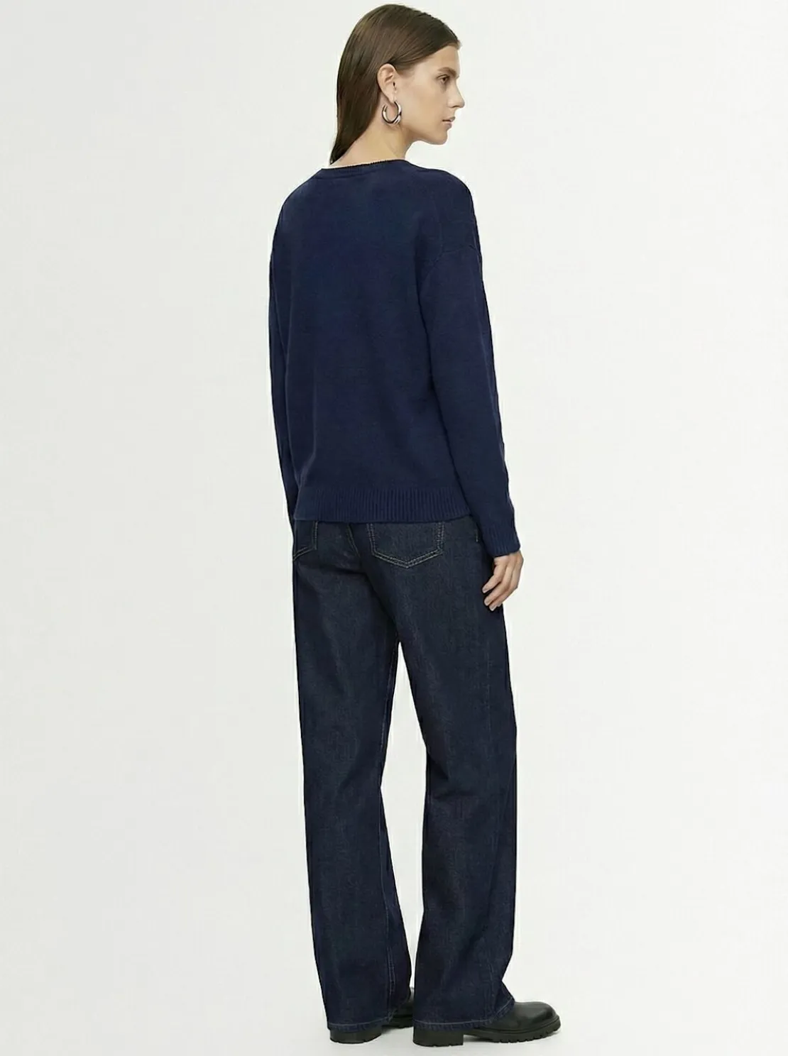 Maglia Aura in cashmere con scollo a V
