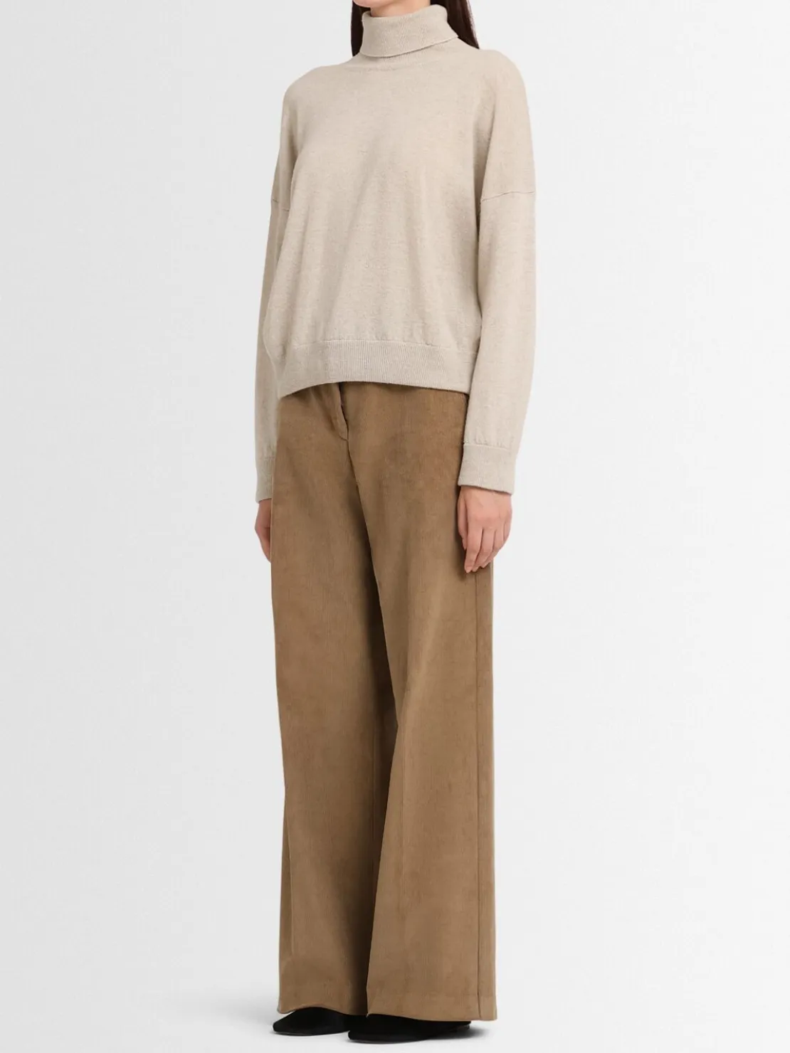 Maglia collo alto Flaminia in lana