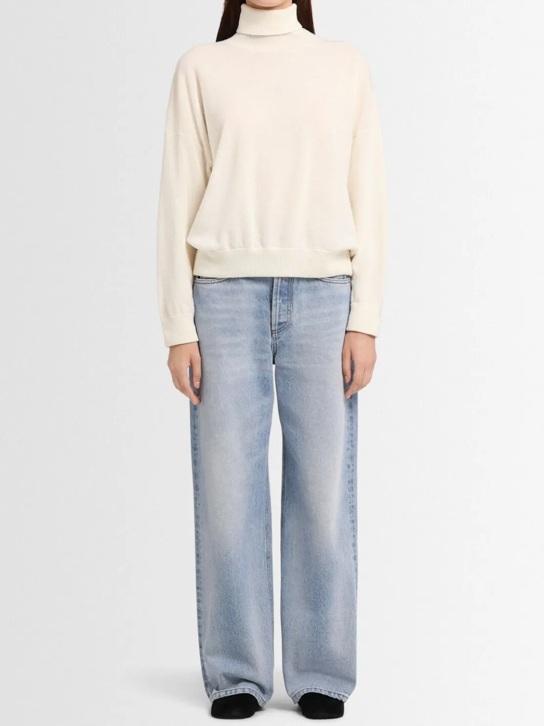 Maglia collo alto Flaminia in lana