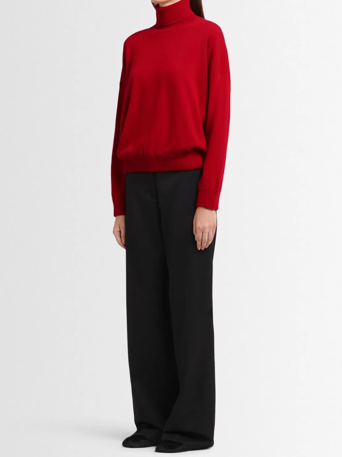 Maglia collo alto Flaminia in lana