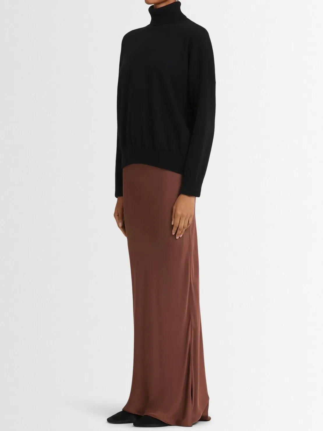 Maglia collo alto Flaminia in lana