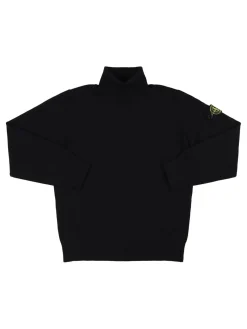 Maglia collo alto in lana