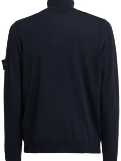 Maglia collo alto in lana