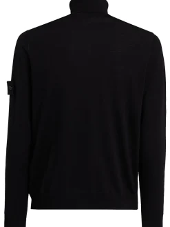 Maglia collo alto in lana