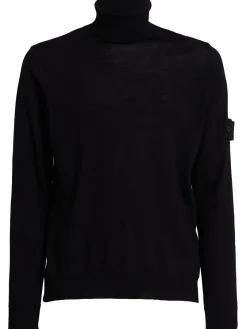 Maglia collo alto in lana