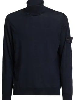 Maglia collo alto in lana