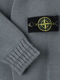 Maglia collo alto in misto cotone