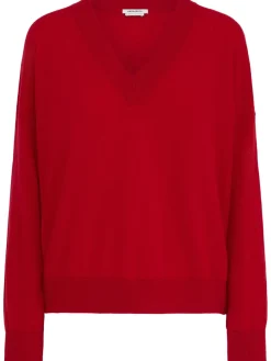 Maglia Evelyn in lana con scollo a V