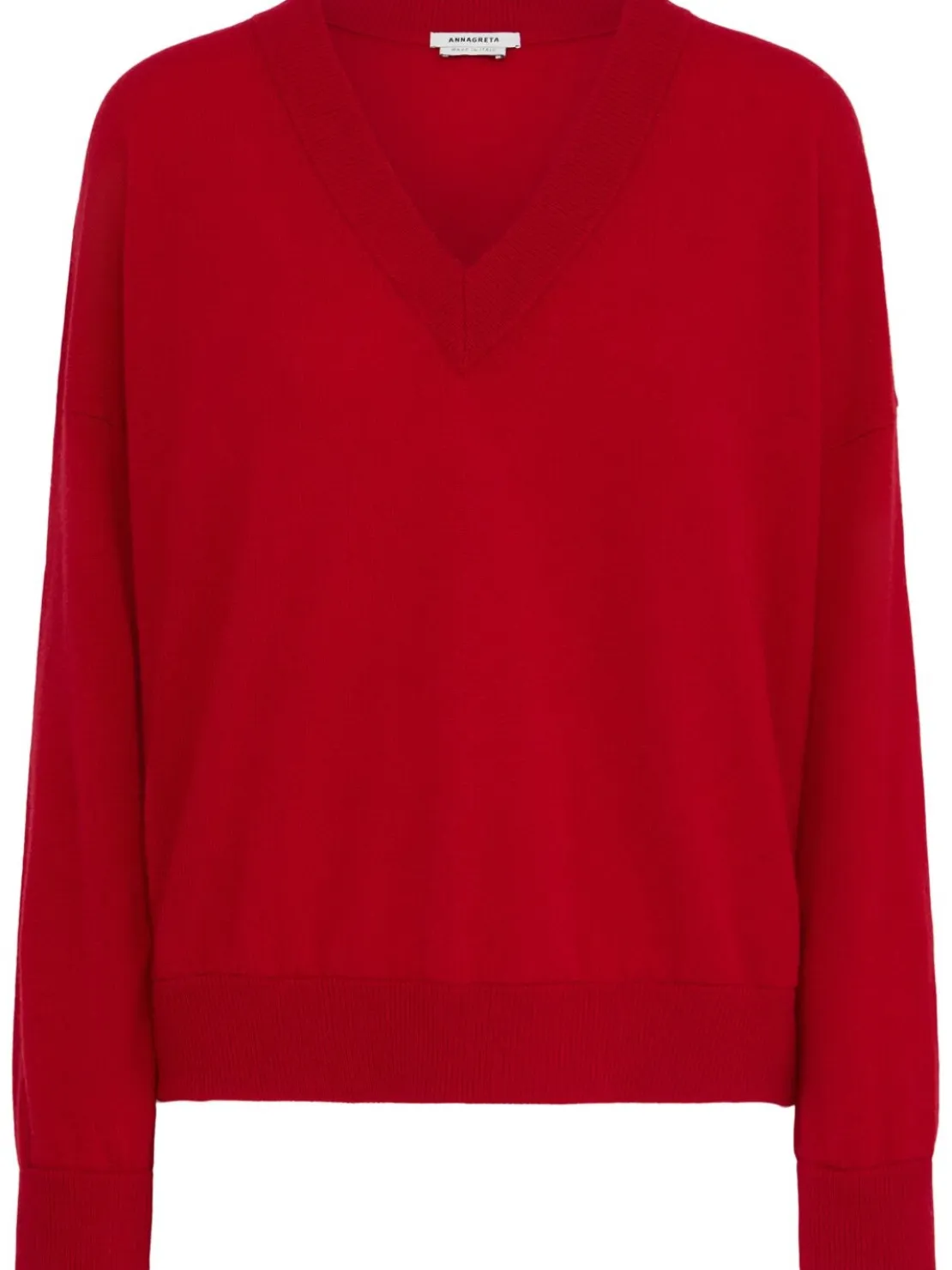 Maglia Evelyn in lana con scollo a V
