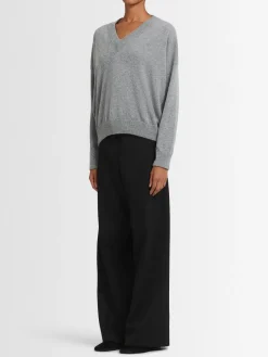 Maglia Evelyn in lana con scollo a V