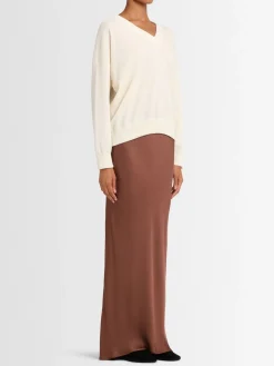 Maglia Evelyn in lana con scollo a V
