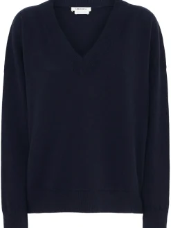 Maglia Evelyn in lana con scollo a V