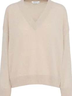 Maglia Evelyn in lana con scollo a V