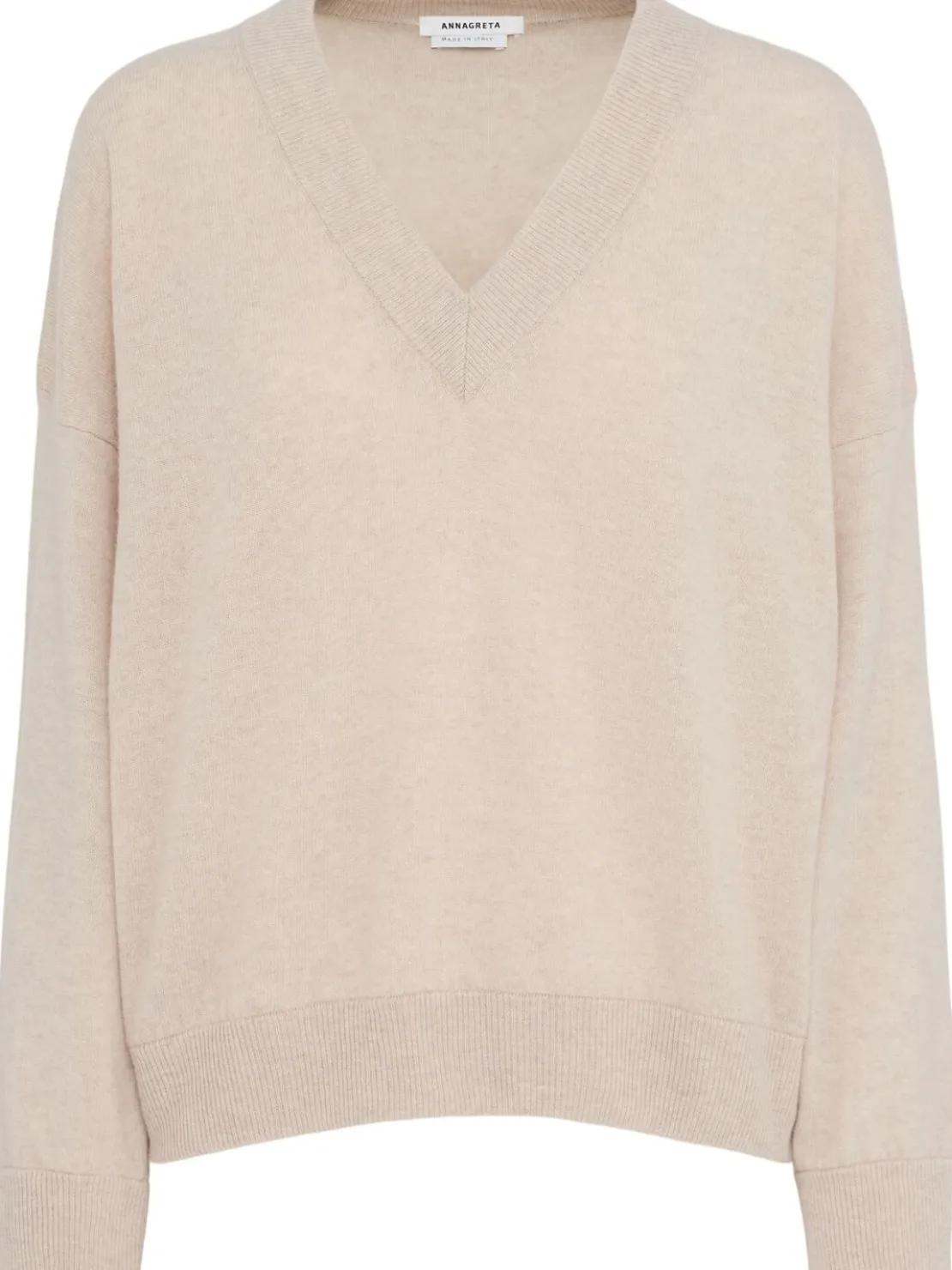 Maglia Evelyn in lana con scollo a V