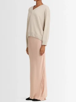 Maglia Evelyn in lana con scollo a V