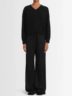 Maglia Evelyn in lana con scollo a V