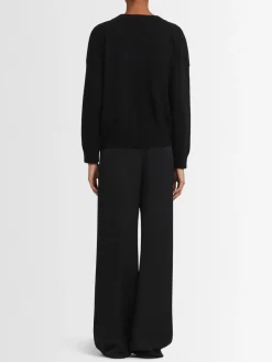 Maglia Evelyn in lana con scollo a V