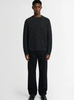 Maglia girocollo Aksel in misto cashmere