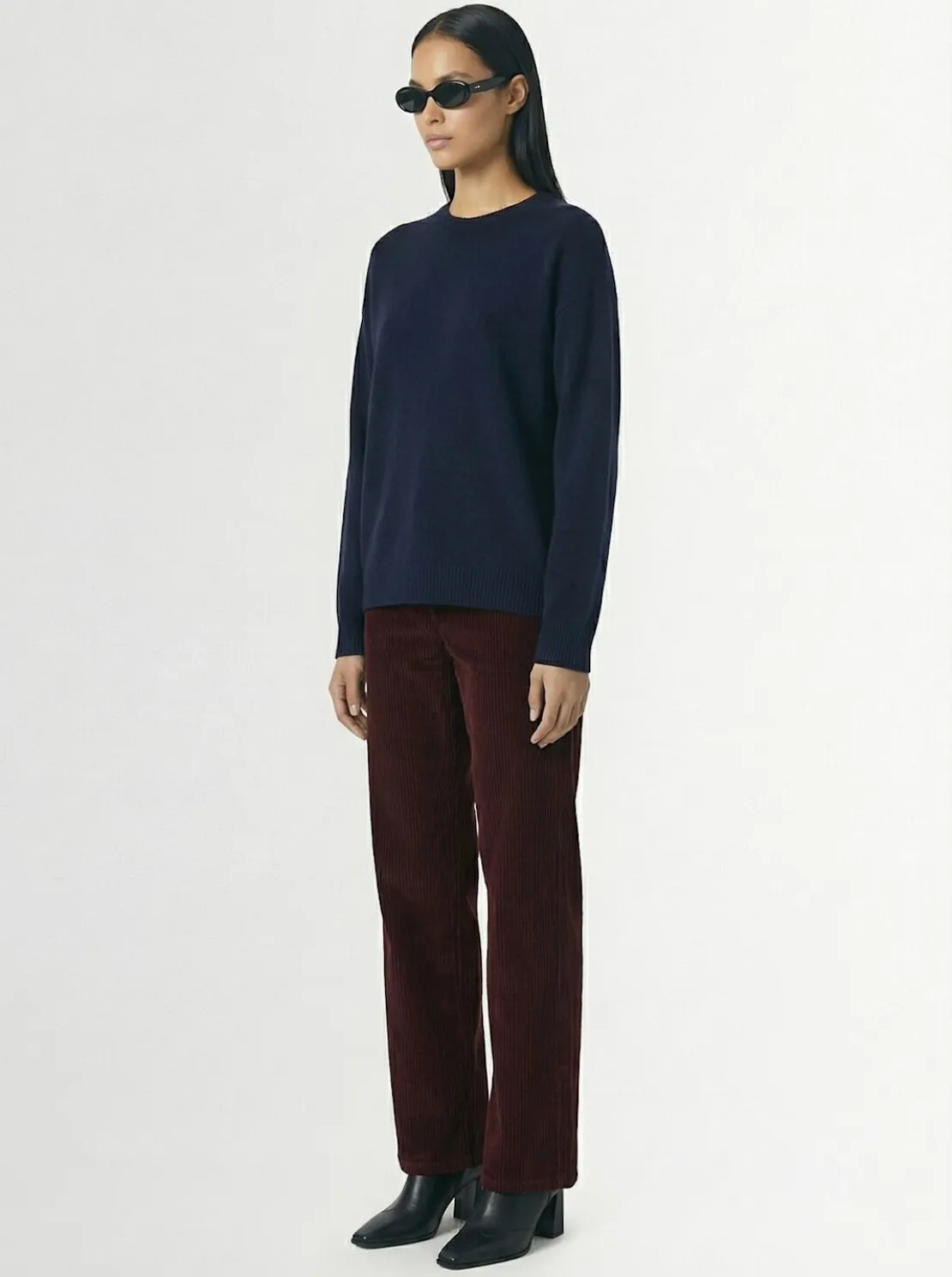 Maglia girocollo Eremo in eco-cashmere